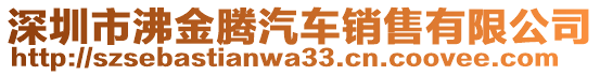 深圳市沸金騰汽車銷售有限公司