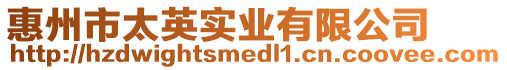 惠州市太英實(shí)業(yè)有限公司