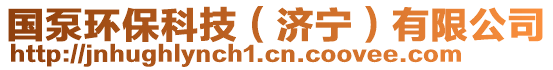 國(guó)泵環(huán)保科技（濟(jì)寧）有限公司