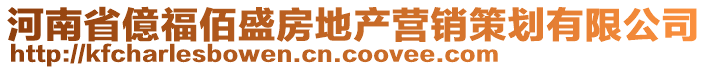 河南省億福佰盛房地產(chǎn)營(yíng)銷策劃有限公司