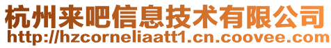 杭州來吧信息技術(shù)有限公司