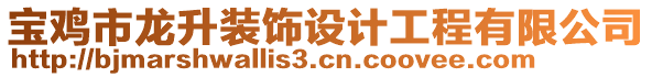 寶雞市龍升裝飾設(shè)計工程有限公司