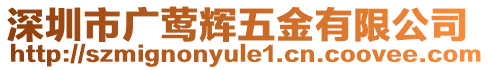 深圳市廣鶯輝五金有限公司