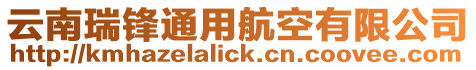 云南瑞鋒通用航空有限公司