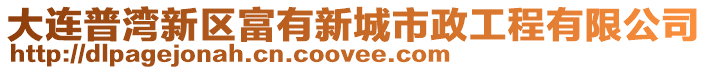 大連普灣新區(qū)富有新城市政工程有限公司