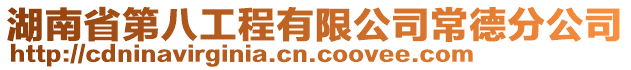 湖南省第八工程有限公司常德分公司