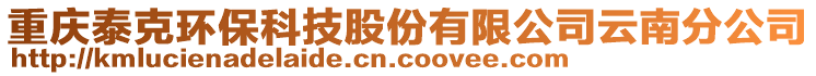 重慶泰克環(huán)?？萍脊煞萦邢薰驹颇戏止? style=