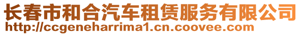 長春市和合汽車租賃服務有限公司