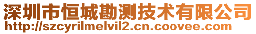 深圳市恒城勘测技术有限公司