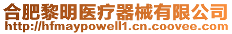 合肥黎明醫(yī)療器械有限公司