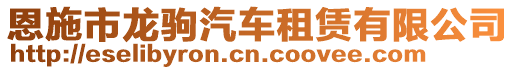 恩施市龍駒汽車(chē)租賃有限公司