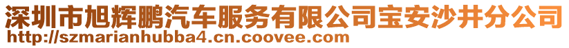 深圳市旭輝鵬汽車服務(wù)有限公司寶安沙井分公司