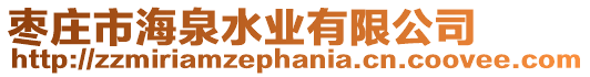 棗莊市海泉水業(yè)有限公司