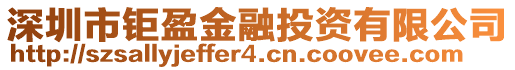 深圳市鉅盈金融投資有限公司