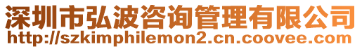 深圳市弘波咨詢管理有限公司
