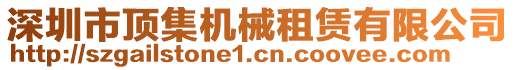 深圳市頂集機(jī)械租賃有限公司