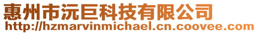 惠州市沅巨科技有限公司