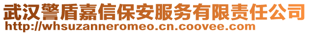 武漢警盾嘉信保安服務有限責任公司