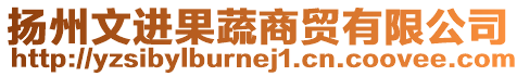 揚州文進果蔬商貿有限公司
