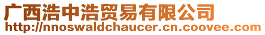 廣西浩中浩貿(mào)易有限公司