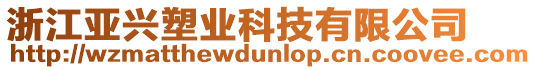 浙江亞興塑業(yè)科技有限公司