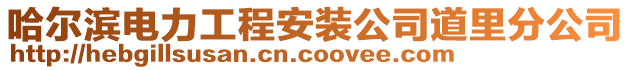 哈爾濱電力工程安裝公司道里分公司