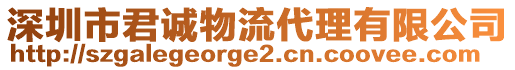 深圳市君誠(chéng)物流代理有限公司