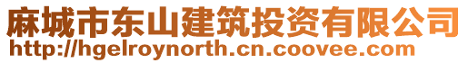 麻城市東山建筑投資有限公司