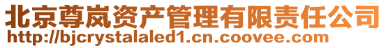 北京尊嵐資產(chǎn)管理有限責(zé)任公司
