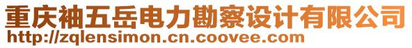 重慶袖五岳電力勘察設(shè)計(jì)有限公司