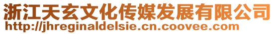 浙江天玄文化傳媒發展有限公司