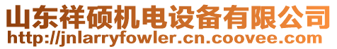 山東祥碩機(jī)電設(shè)備有限公司