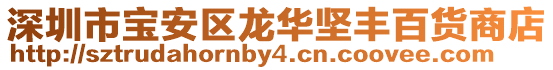 深圳市寶安區龍華堅豐百貨商店