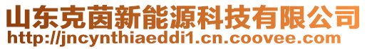 山東克茵新能源科技有限公司