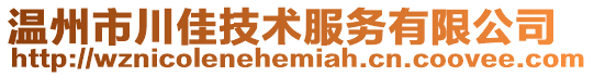 溫州市川佳技術服務有限公司