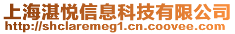 上海湛悅信息科技有限公司