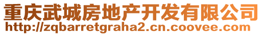 重慶武城房地產(chǎn)開發(fā)有限公司