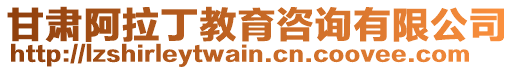 甘肅阿拉丁教育咨詢有限公司