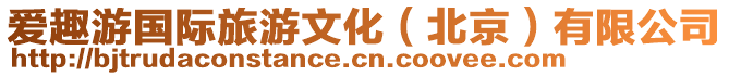 愛趣游國際旅游文化(北京)有限公司