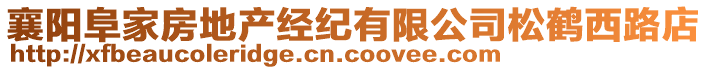 襄陽阜家房地產經紀有限公司松鶴西路店