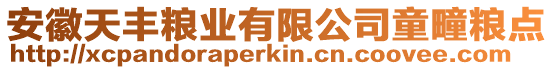 安徽天豐糧業有限公司童疃糧點