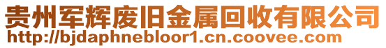 貴州軍輝廢舊金屬回收有限公司