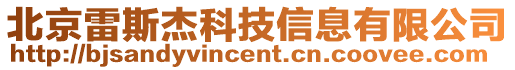 北京雷斯杰科技信息有限公司