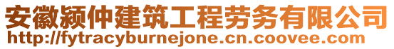 安徽潁仲建筑工程勞務(wù)有限公司