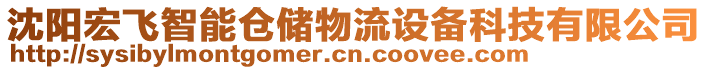 沈陽宏飛智能倉儲物流設備科技有限公司