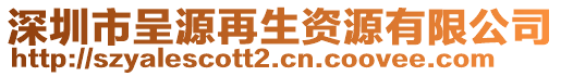 深圳市呈源再生資源有限公司