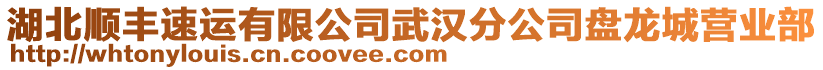 湖北順豐速運有限公司武漢分公司盤龍城營業(yè)部