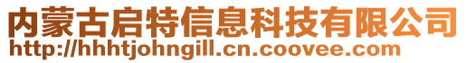 內蒙古啟特信息科技有限公司