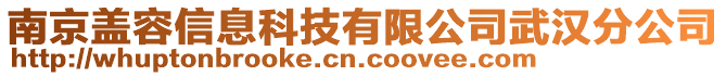 南京蓋容信息科技有限公司武漢分公司