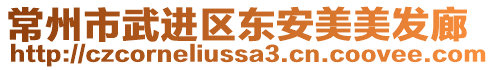 常州市武進(jìn)區(qū)東安美美發(fā)廊